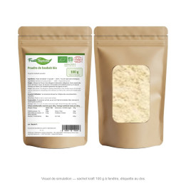 Sachet kraft 100 g FruitsTropicaux - poudre de baobab bio