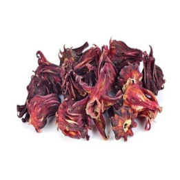 Organic Red Hibiscus Flowers